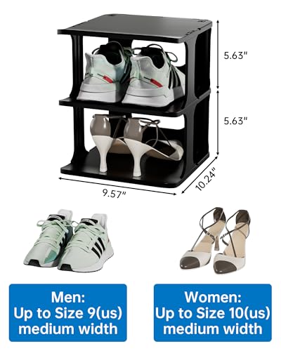 HAIXIN 7-Tier Narrow Vertical Shoe Rack, Skinny Shoe | All Products - Image 3