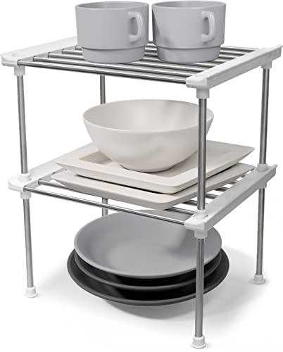 carrotez Set of 2 Stackable Cabinet Organizer Shelf | All Products - Image 2