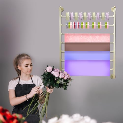ikare Ribbon Storage Organizer,Wall Mounted Ribbon Organizer - Image 3