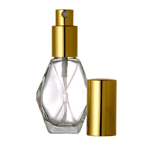 Diamond Spray Bottle. Fine Mist Perfume Cologne Atomizer for Essential Oil Aromatherapy Perfume Cologne Refillable (1 oz. 144 Bottles, Purple)