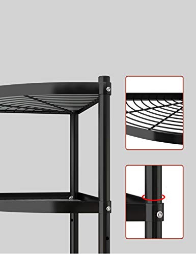 8-Tier Kitchen Pot Rack, Cookware Stand Storage Organizer - Image 6