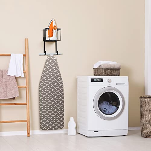 Over The Door/Wall Mount Ironing Board Hanger, Laundry - Image 3