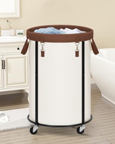 STORAGE MANIAC Rolling Laundry Hamper with Wheels 110L - Image 7