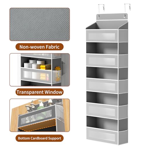 Over The Door Organizer, Over the Door Storage with 5 Large 10 - Image 3