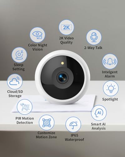 Security Cameras Wireless Outdoor,2K Battery Wireles | All Products - Image 3