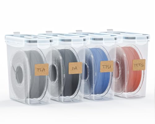 YOOPAI Filament Storage Box - 4 Pack Filaments Container - Image 2
