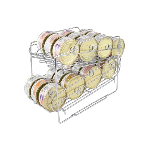 Cat Food Organizer - Wet Cat Food Rack for 3oz or 5.5oz Cans (24 - Image 2