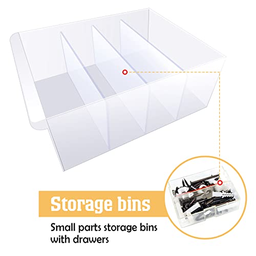 Yookeer 64 Pack 4.25 x 2 in Drawer Dividers for Plas | All Products - Image 7