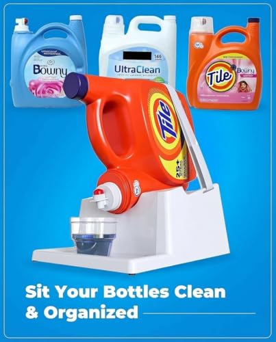 Liquid Laundry Detergent Holder Stand with Drip Tray - 1 - Image 4