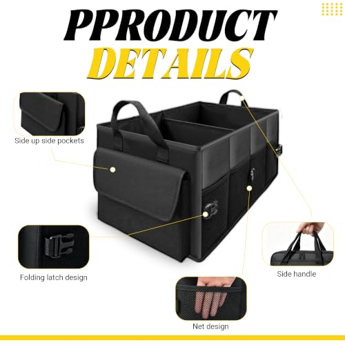 45L Trunk Organizer, Small Foldable Car Organizer for SUV - Image 4