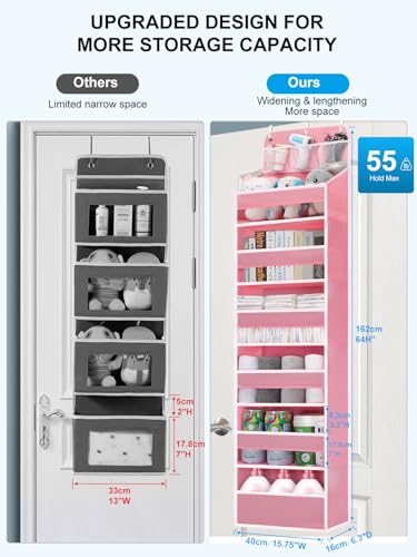 Over Door Hanging Organizer, No Tilt Baby Closet Organizer - Image 4