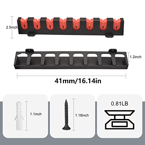 Vertical Fishing Rod Holders Wall Mount,Pole Racks for Garage - Image 3