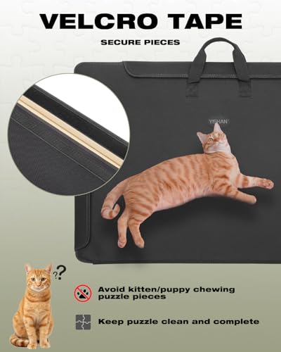 1000 Piece Portable Jigsaw Puzzle Board with Cover | Home Organization - Image 7