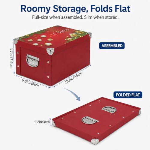 GUOZI Collapsible Storage Box, Decorative Memory Box - Image 4