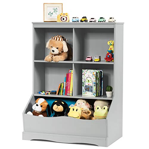 GIANTEX Storage Cabinet, Cubby Toy Organizer - Image 2