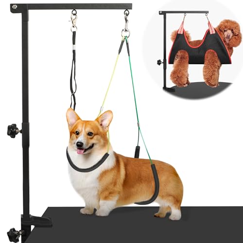 Dog Grooming Arm 35" with Hammock, Haunch Holder | Pet Essentials - Image 2