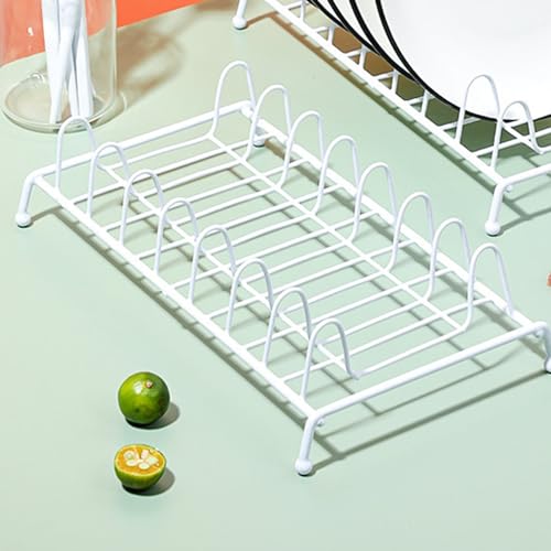 Metal Dish Drying Rack, Vertical Dish Drainer Plates Holder - Image 7