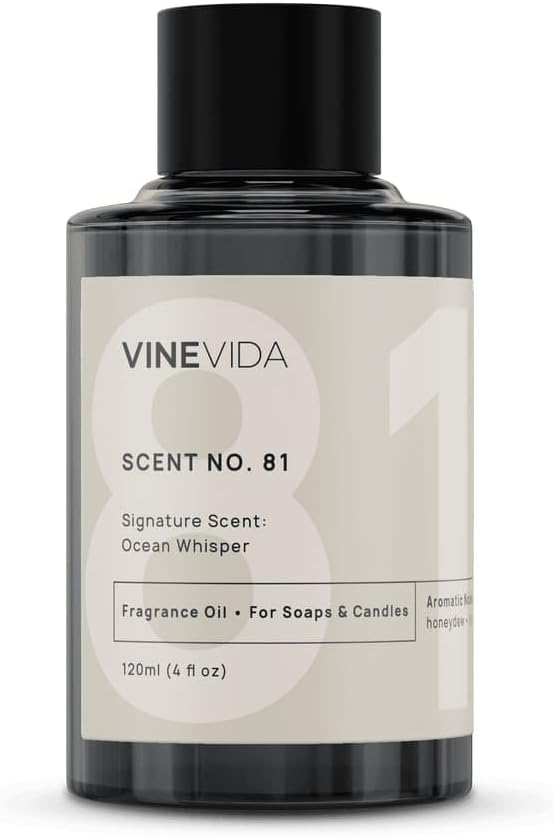 VINEVIDA [4oz] Scent No.81 Fragrance Oil for Candle Making and Soap Making - Premium Candle Scents for Soy Candles