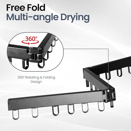 Foldable Wall Mounted Clothes Drying Rack – Heavy Duty - Image 7