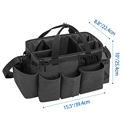LoDrid Wearable Cleaning Caddy Bag with 4 Foldable Dividers - Image 7