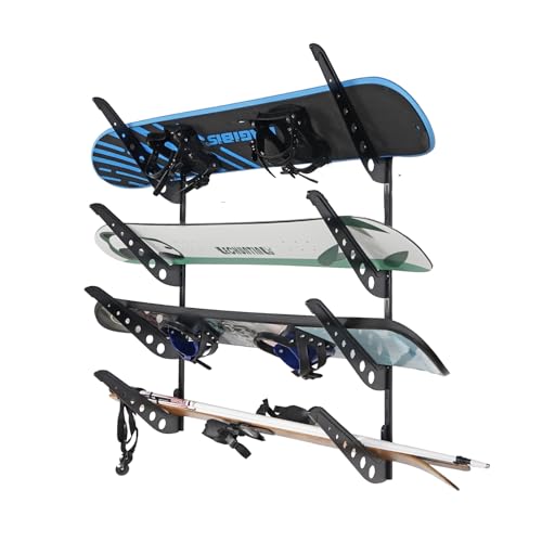 Snowboard Wall Racks, Adjustable Storage Rack for Ski - Image 2