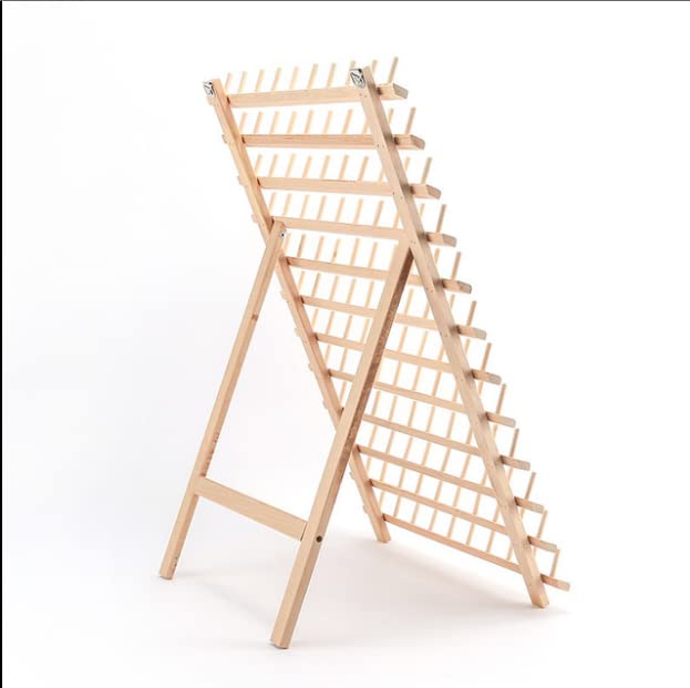 120-Spools Wooden Thread Holder Sewing and Embroidery Rack - Image 3