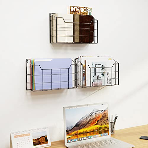 Univivi 3 Pack Wall File Organizer Rack 14 inch Hang | All Products - Image 5