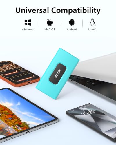 KEXIN 256GB External SSD Hard Drive USB 3.1 Type-c Portable Solid - Image 5