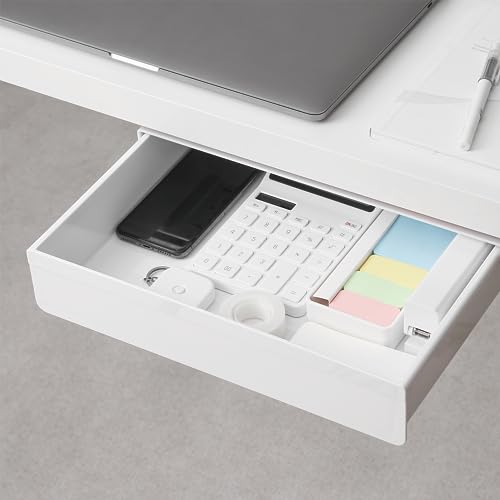 Under Desk Drawer - Super Large Under Table Hidden Drawer Desk - Image 2