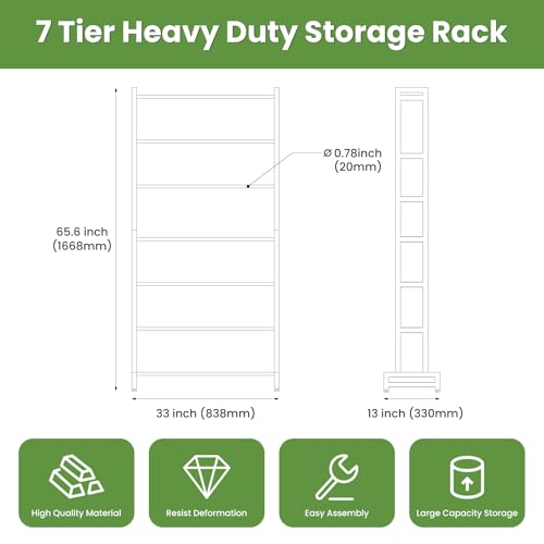 3D Printer Filament Rack, 7-Tier Heavy Duty Filament - Image 4