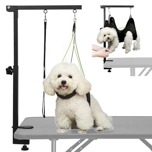 Adjustable Dog Grooming Arm with Clamp Dog Grooming | Pet Essentials - Image 2