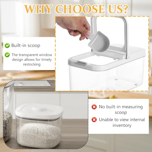 6L Laundry Detergent Dispenser with One-Press Lid & - Image 8