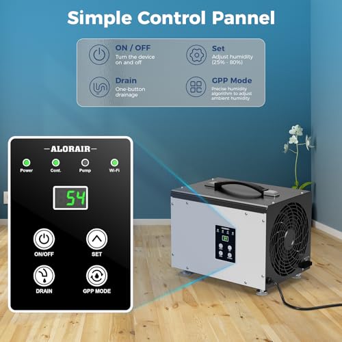 ALORAIR Smart Wi-Fi 70 Pints Crawlspace Dehumidifier - Image 7