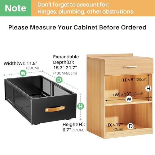 Pull out Cabinet Organizer, 2-Pack | Home Organization - Image 3