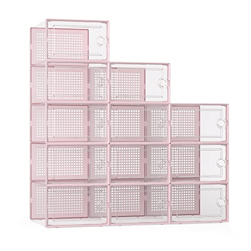 Kuject X-Large Shoe Storage Boxes 12 Pack, Clear Sta | All Products - Image 2