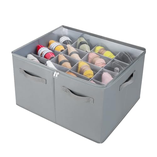 Shoe Organizer for Closet, Foldable Shoe Box | Home Organization - Image 2