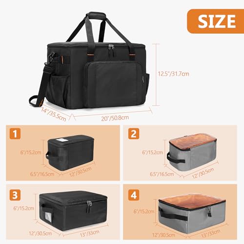 Camping Organizers and Storage, 4 Camping Packing Cubes - Image 7