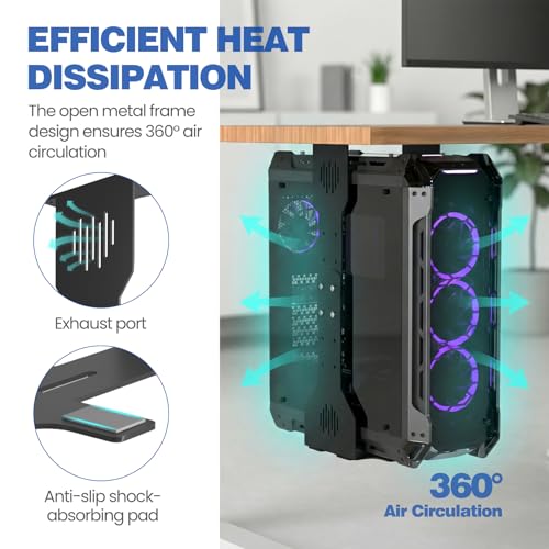 Adjustable Under Desk PC Mount, Heavy Duty PC Holder | All Products - Image 6