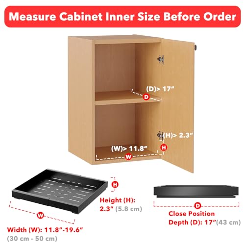 SpaceAid Pull Out Cabinet Organizer, 1 Pack | Home Organization - Image 3