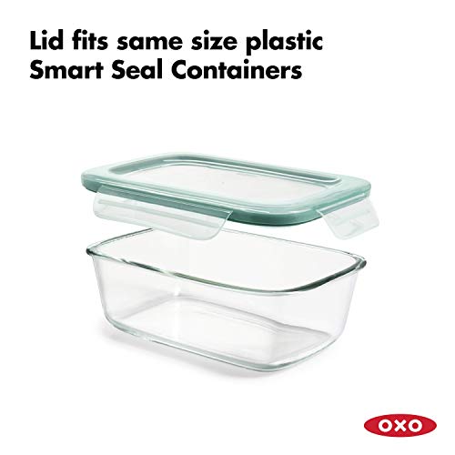OXO Good Grips 8 Cup Smart Seal Airtight Glass Rectangle - Image 6