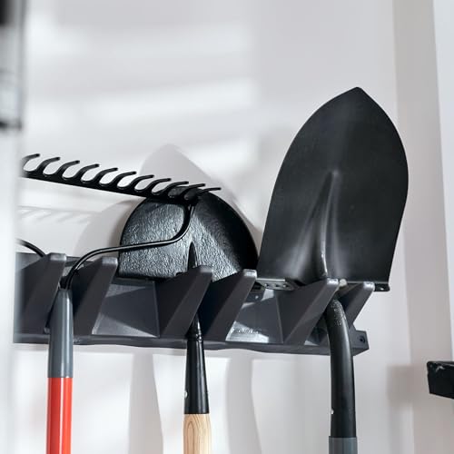 Suncast 2 Pack Long Handle Tool Organizer, Resin Wall - Image 4