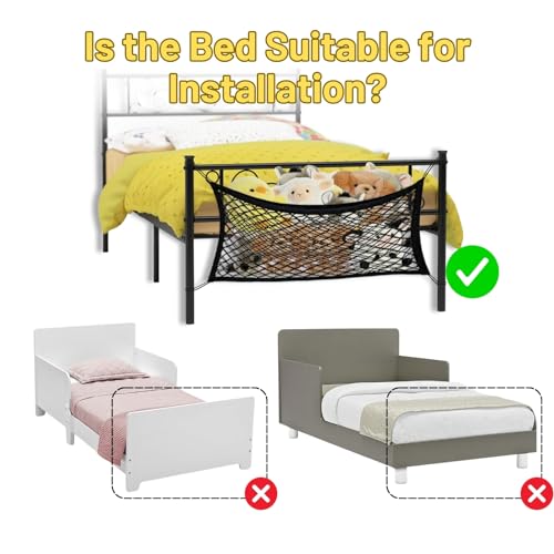 Stuffed Animal Storage Net for Kids, Elastic Bedside | All Products - Image 7
