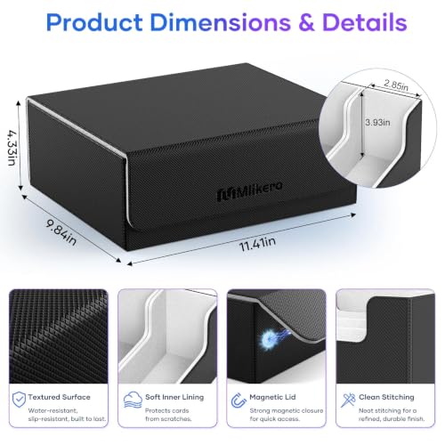 Mlikero Trading Card Storage Box, Bulk Card Storage - Image 3