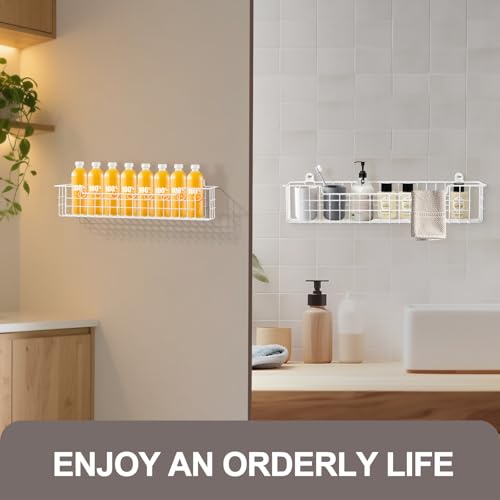 Spice Rack, 4-Pack Seasoning Organizer Wall Mount for Kitchen - Image 8