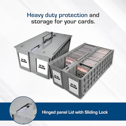 BCW 2-Row Graded Card Storage Bin, Holds 100 Slabs - Image 4