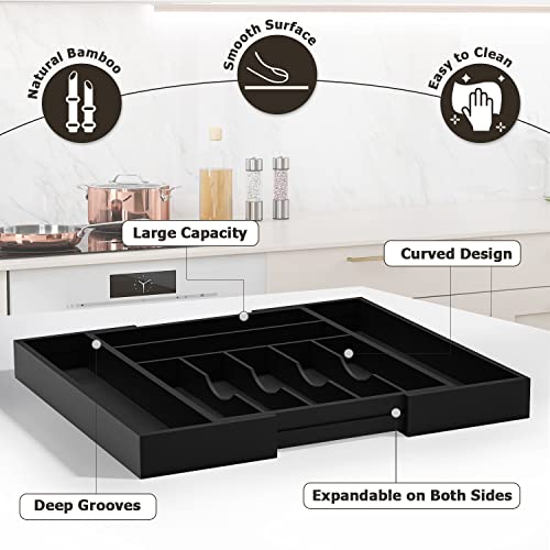 Utensil Organizer Silverware Drawer Organizer - Bamb | All Products - Image 3