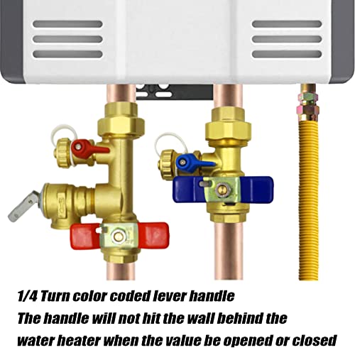 3/4 Inch IPS Isolator Tankless Water Heater Service Isolation - Image 8