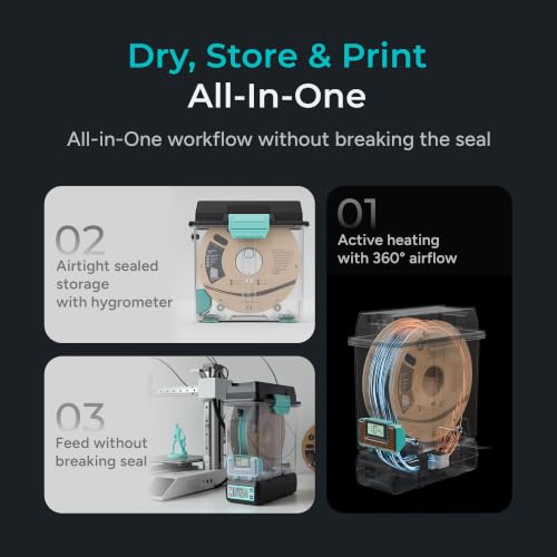 Polymaker Filament Dryer & Storage Box Polydryer for 1kg PA Nylon - Image 3