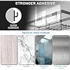 Moforoco Adhesive Shower Caddy Organizer Shelves Rack - 5 Pack Corner Bathroom Storage Organization, Home & Kitchen Decor Inside RV Accessories, Hanging First Apartment Household C - Image 10