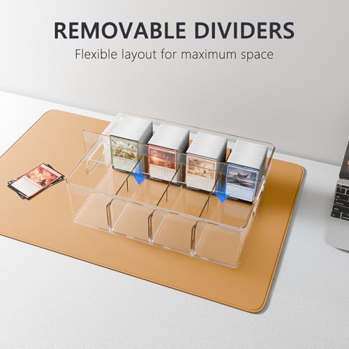 Trading Card Storage Box, Clear Large Storage Organizer - Image 5